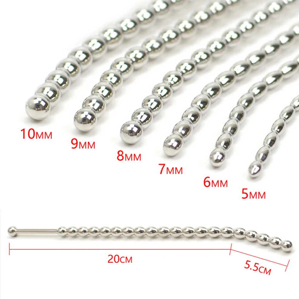 Твердые 304 Нержавеющая сталь уретры Звук расширители Секс игрушки для Для мужчин