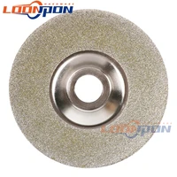 125mm electroplated diamond cutting disc grinding wheel bowl shape discs for glass ceramic jade 46grit150grit