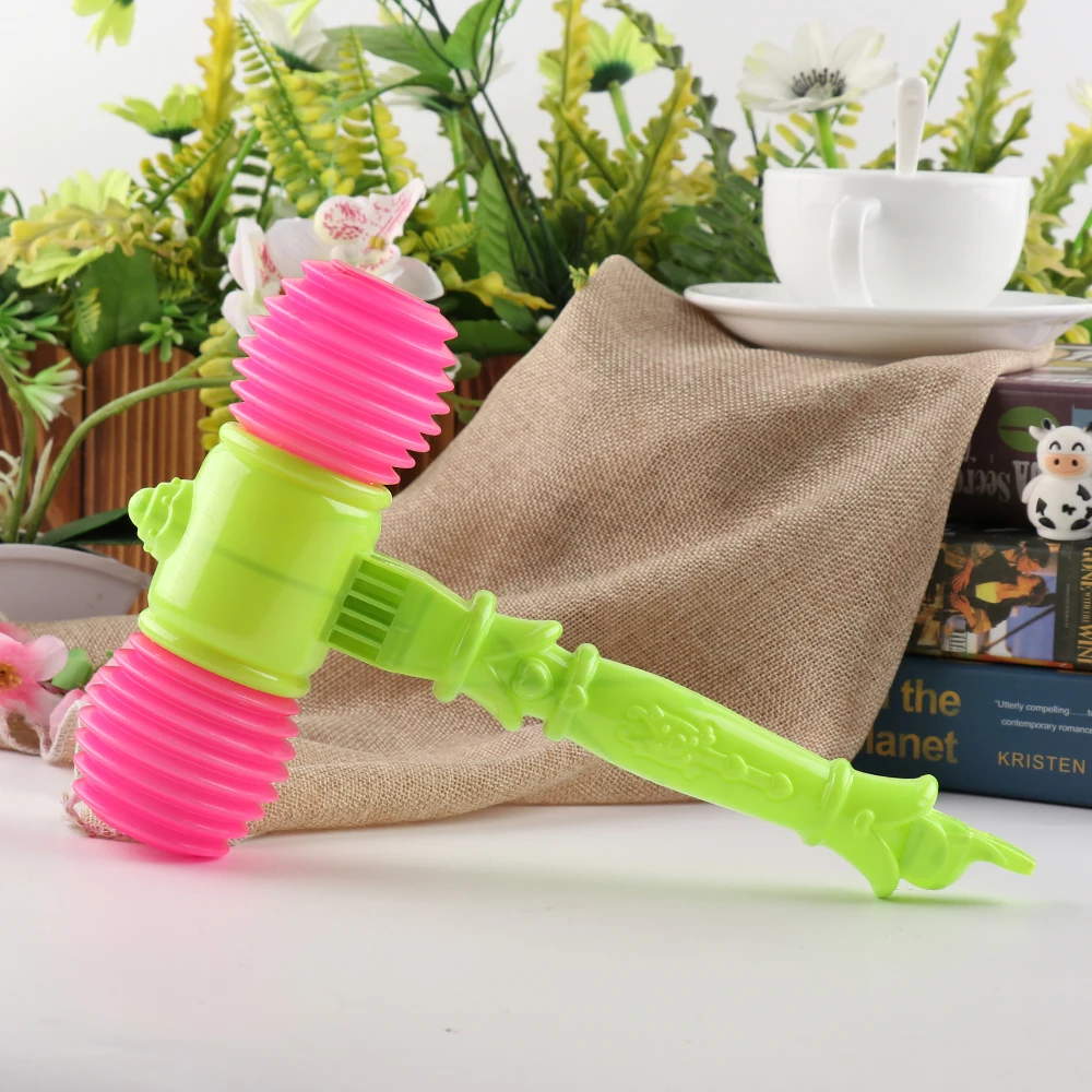 Ребенок Молот кузнеца с свисток обучение одежда для малышей Дети ручки Пластик