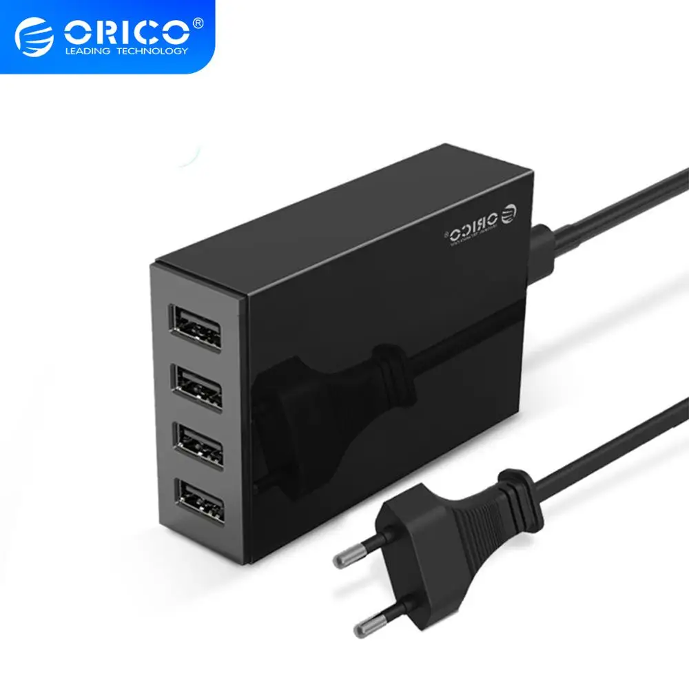 ORICO USB зарядное устройство 5V6. 8A 34 Вт Универсальный мобильный телефон настольное