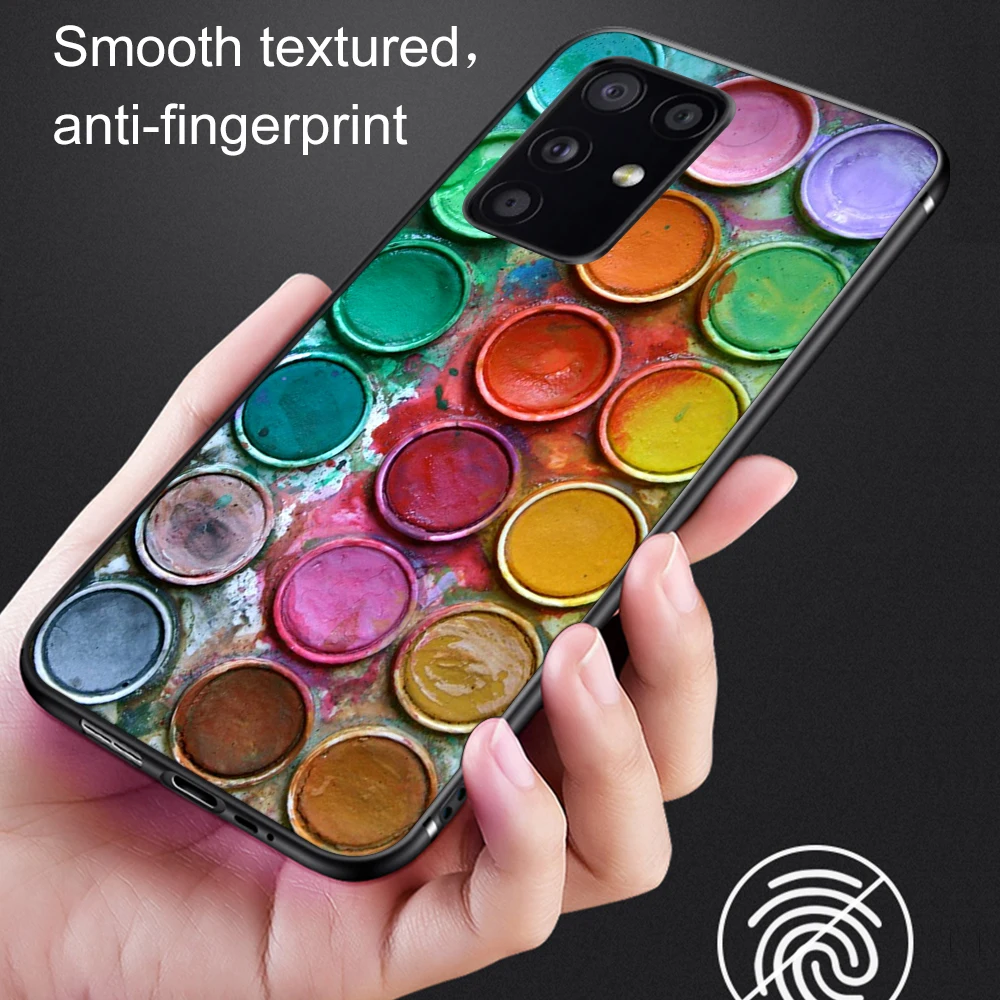 

Oil Painting Case For Samsung Galaxy S21 A51 S10 S20 S9 S8 Plus Ultra S10e A50 A71 A70 A20E 41 NOTE 20 10 9 8 Plus Soft TPU Back