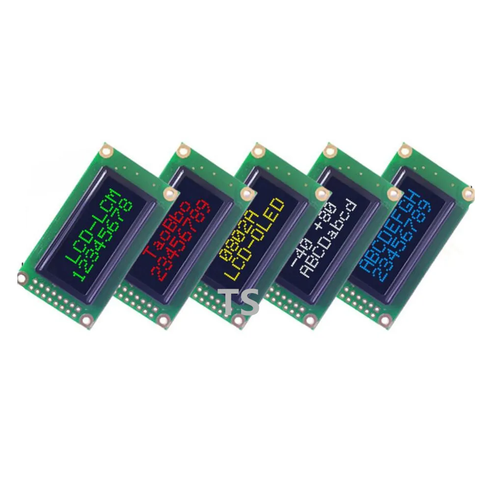 0802OLED ЖК-модуль последовательный порт SPI OLED0802 модуль символ OLED 0802 дисплей военного
