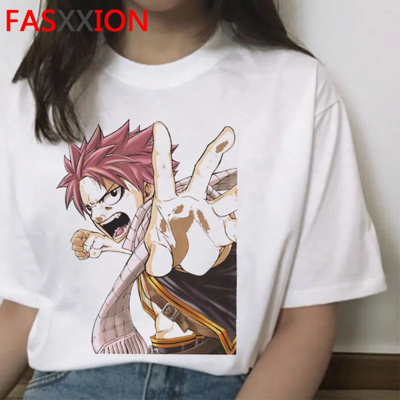 

Fairy Tail top tees t shirt men couple print aesthetic plus size t-shirt plus size