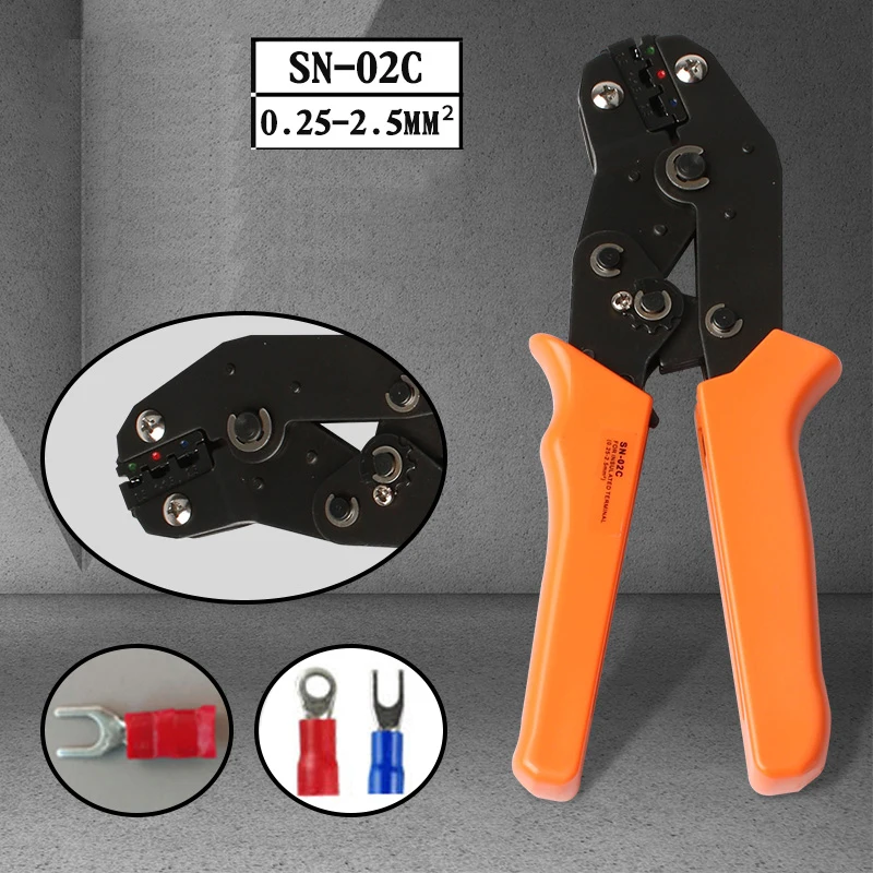 Клещи для обжимных клемм OT/UT/SV/RV клещи холодного обжима SN-02C SN-06WF SN-48B зажим