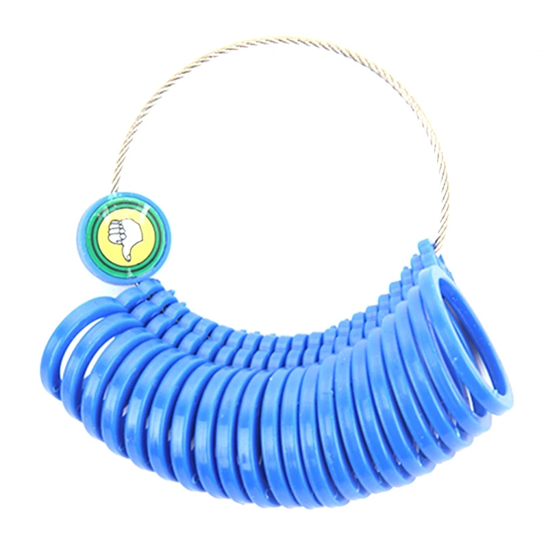 

Jewelry Tools 6Pcs/Set Ring Enlarger Stick Mandrel Handle Hammers Ring Sizer Finger Measuring Stick