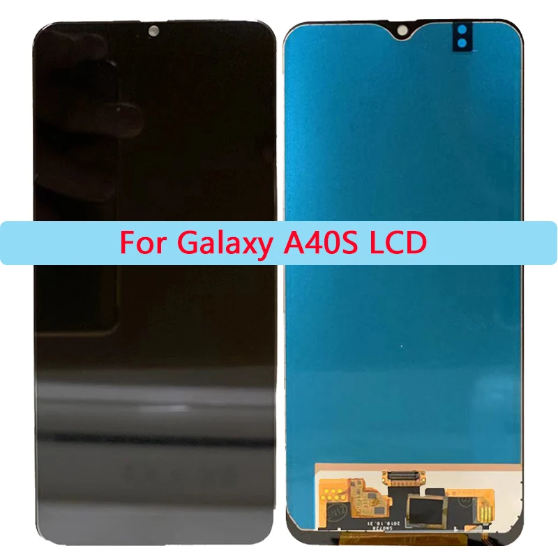 ЖК дисплей качества AAA для Samsung Galaxy A40S дигитайзер сенсорного экрана в сборе