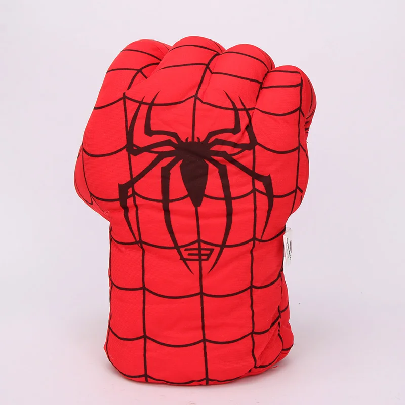 33 см Marvel Мстители эндшпиль невероятная фигурка супергероя Человек-паук халки игрушки Железный человек боксерские перчатки подарок для мальчика Халк перчатки - Цвет: righthandspider 1pc
