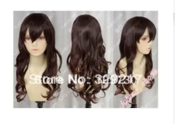 Zhaoxia ++ 03608 @ Q8 * ++++&gt g 007 Горячая распродажа! Модные длинные коричневые вьющиеся