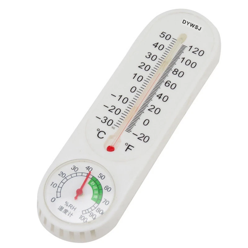 

Outdoor/Indoor Thermometer and Hygrometer Temperate Temperature/Degree Fahrenheit, Suitable for Basement Garden