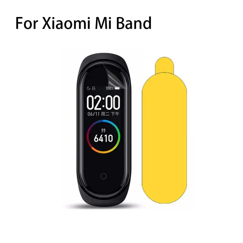 

Защитная пленка для смарт-браслета Xiaomi Mi Band 4, защита на весь экран, Гидрогелевая пленка, не закаленное стекло, умный аксессуар