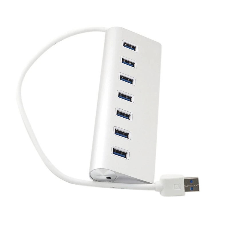 

Высокоскоростной концентратор из алюминиевого сплава, USB 3,0, 5 Гбит/с, 1-7 портов
