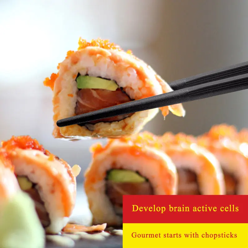 Творческий сплав палочки для еды Набор Суши китайская еда галстук линия японский
