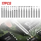 Наконечник паяльника без свинца 6,5 мм 900M-T для HAKKO 936 900M 852D YIHUA, паяльная станция для сварки SOJ PLCC, 17 шт.