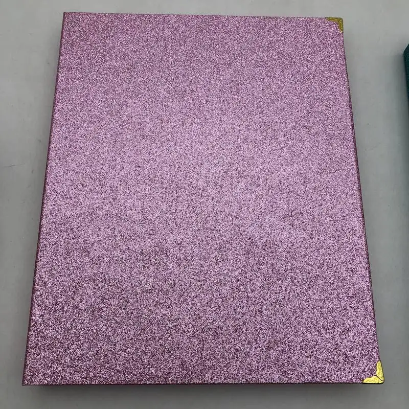 2 pcs pink book Mikiwi Заказная упаковка блестящая бумага магнитная ресница книга с лотком ресницы, фирменная торговая марка логотип упаковочная коробка пустой чехол - Цвет: 2 pcs pink book