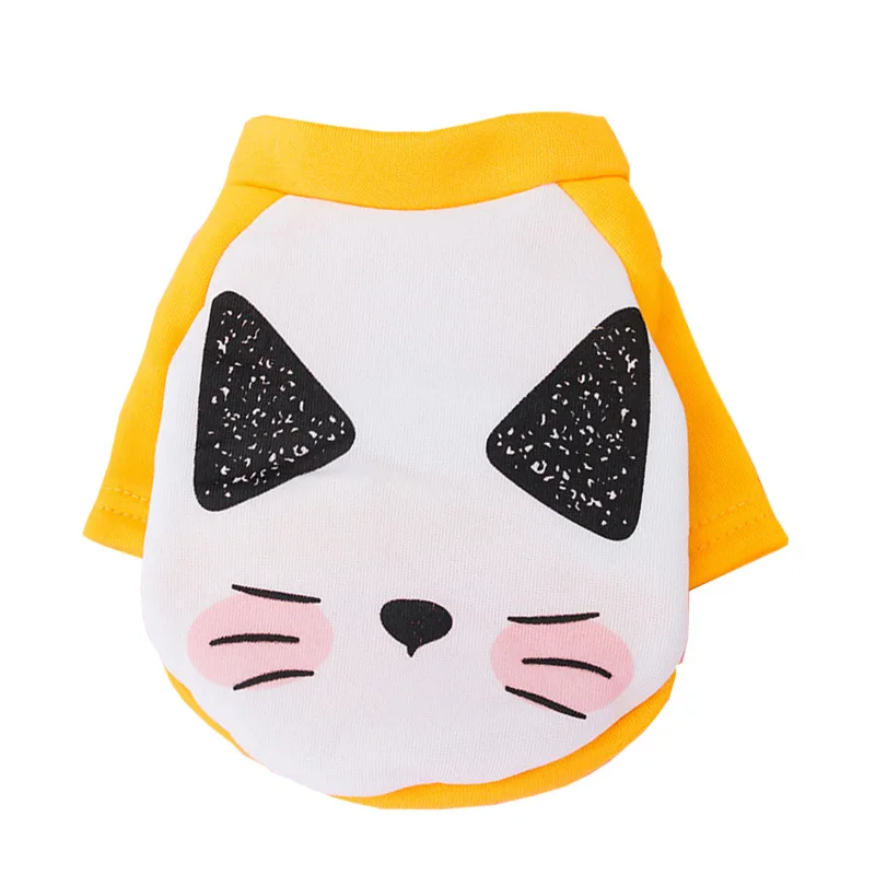 

Pet clothes cat clothes autumn and winter thin dog clothes pet kitten Garfield blue cat casual warm sweater