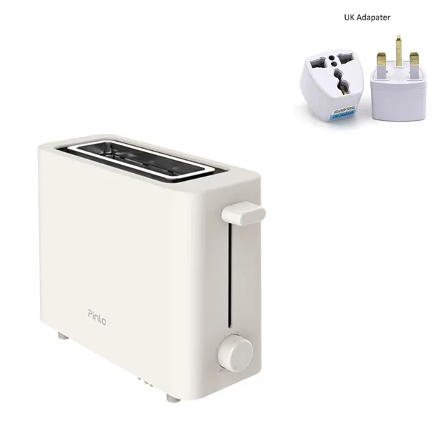 Add UK Adapter Xiaomi Pinlo игрушечный тостер PL-T050W1H тостеры печь выпечки Кухня Приспособления завтрак хлеб машина для производства сэндвич быстро защитный - Цвет: Add UK Adapter