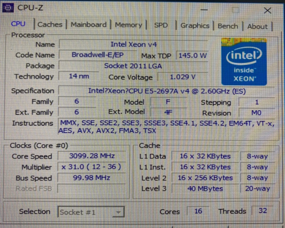 ЦП Intel Xeon E5-2697AV4 QS версия 2 60 ГГц 16-ядерный 40M LGA2011-3 E5-2697A V4 процессор E5 2697AV4 Бесплатная