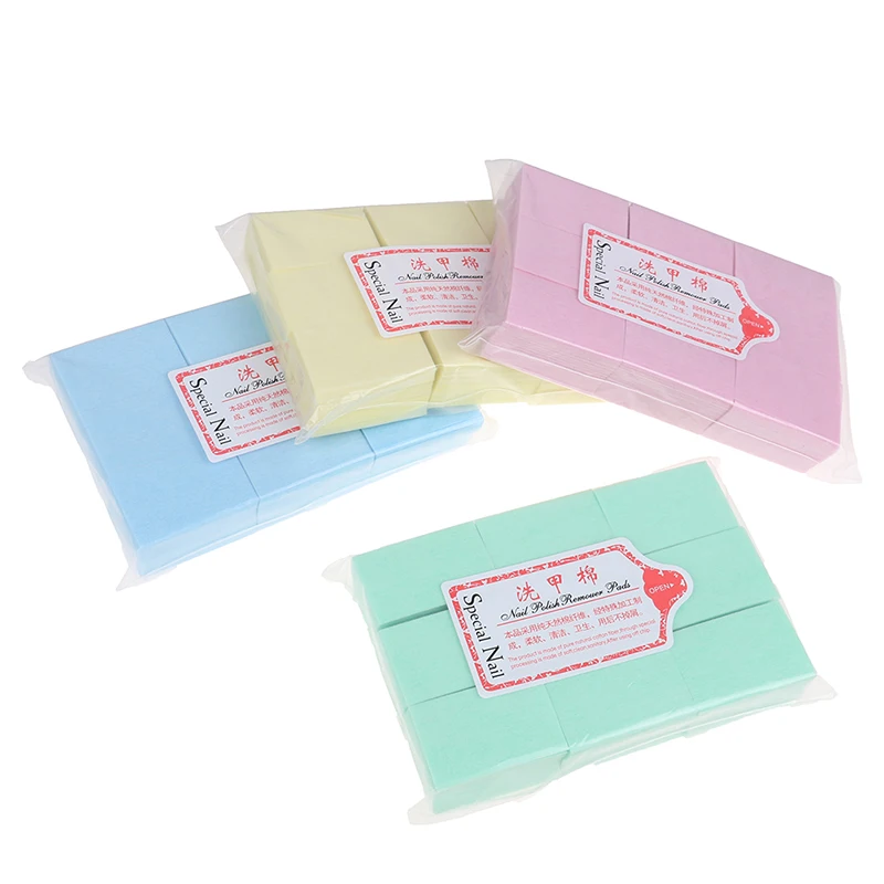 

10/600 PCS Nail Polish Remover Nail Wipes Nail Art Tool Bath Manicure Gel Lint-Free Wipes Cotton Napkins For Nails
