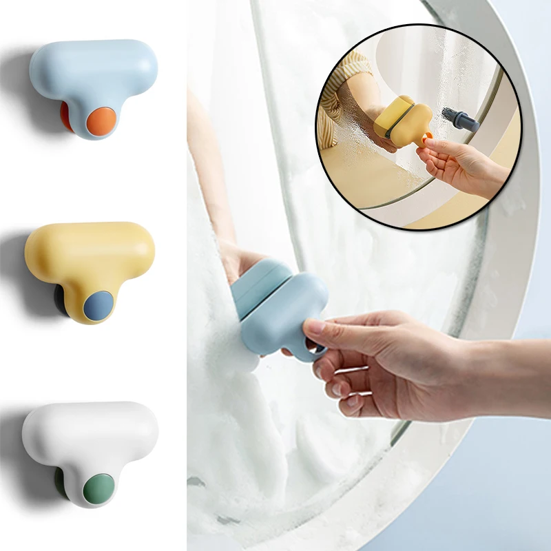 

Аксессуары для ванной комнаты ручной мини-щетка-водосгон для окон и стекол, сплошные оконные зеркала с зеркалом заднего вида Стекло небольш...