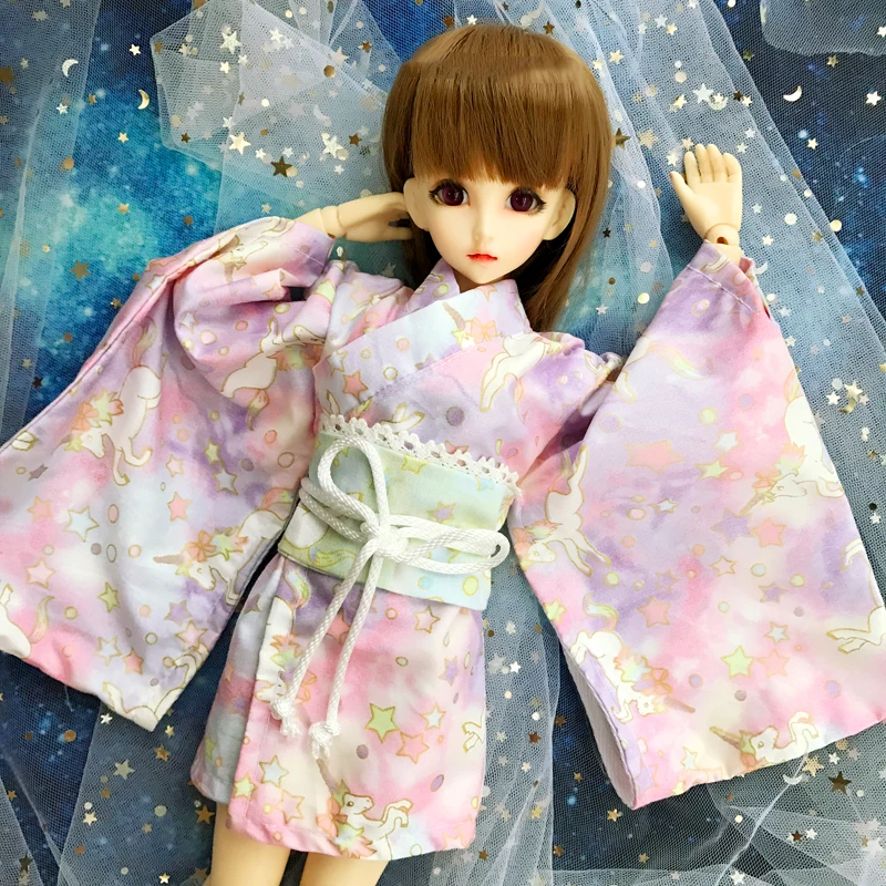 Одежда для кукол 1/4 BJD Фэнтези Короткое Кимоно аксессуары | Игрушки и хобби