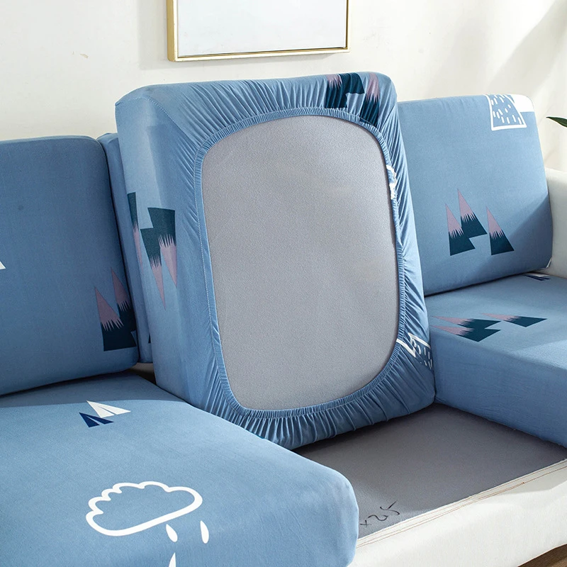 

Fashion Creative Sofa Cushion Cover Personality Elastic Solid Color Saddle Furniture Protector Covers Slipcovers Home Supplies