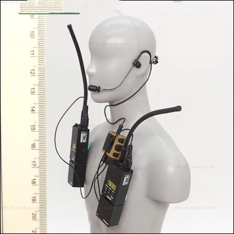 Модель радиоприемника и наушников GA1002U для 12-дюймовых фигурок масштаб 1/6 | Игрушки