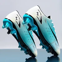 baasploa 2021 men soccer shoes adult kids football boots cleats grass training soccer sport shoes zapatos de hombre