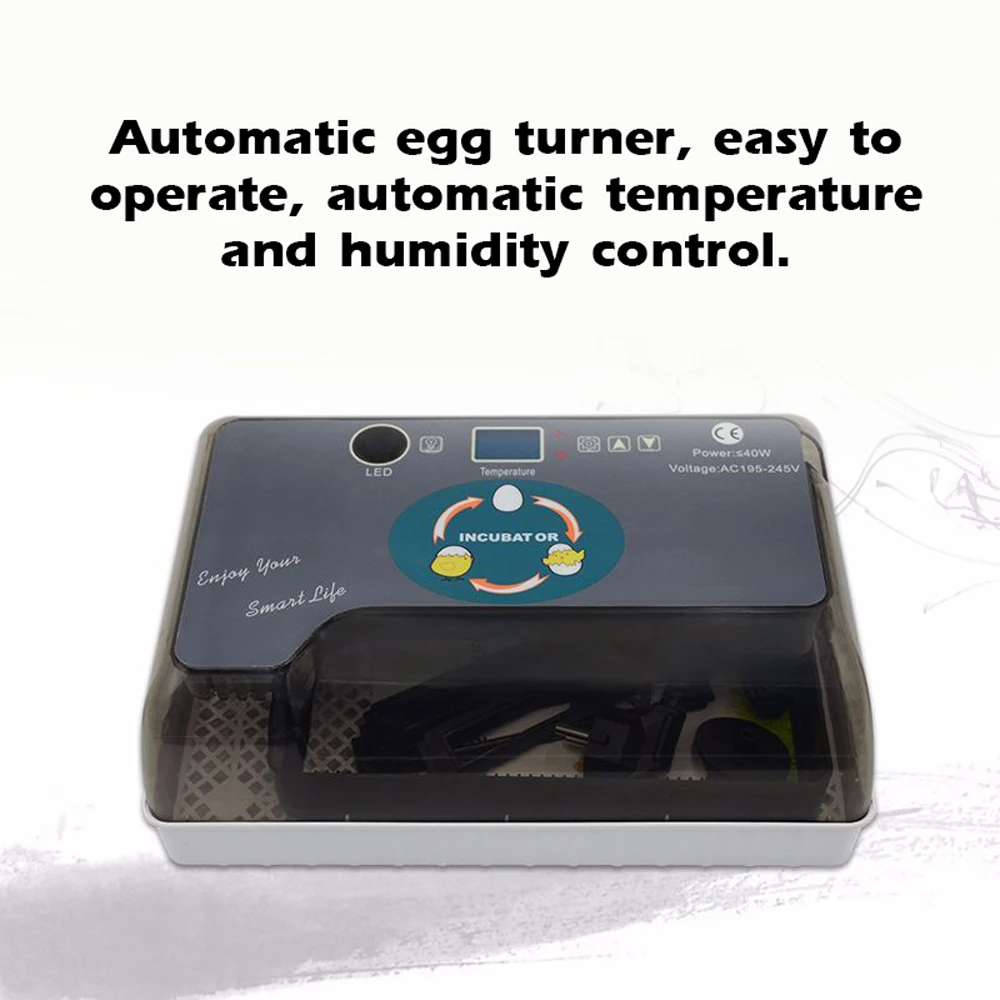 Домашний полностью автоматический инкубатор для яиц регулятор температуры