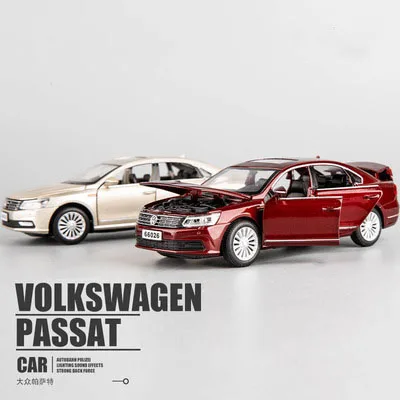 

1:32 Volkswagen Passat Alloy Car Model Children's Sound Smooth Toy Car