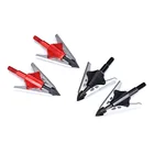 Головка стрелы стрела из нержавеющей стали, 36 шт., с 2 лезвиями, 100 Гран, для рекурсивногоблочного лука наконечники для охотничьих стрел