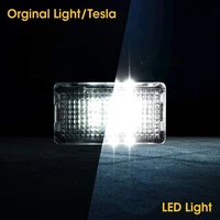 for tesla car interior led lights bulbs kit ultra bright easy plug accessories replacement lights fit for tesla model 3 y x s