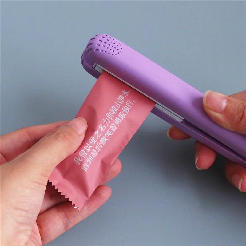 Мини креативная вакуумная сумка для еды герметик практичная Бытовая