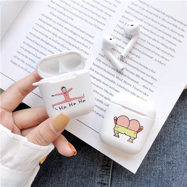 Мураками Такаши солнце цветок Gudetama собака мультфильм шаблон Мягкий ТПУ чехол для Apple Airpods 1/2 Bluetooth Беспроводная сумка для наушников коробка