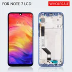 Бесплатная доставка, ЖК-дисплей Note 7 для Xiaomi Redmi Note 7 Pro, дисплей с сенсорным экраном, дигитайзером в сборе и средней рамкой