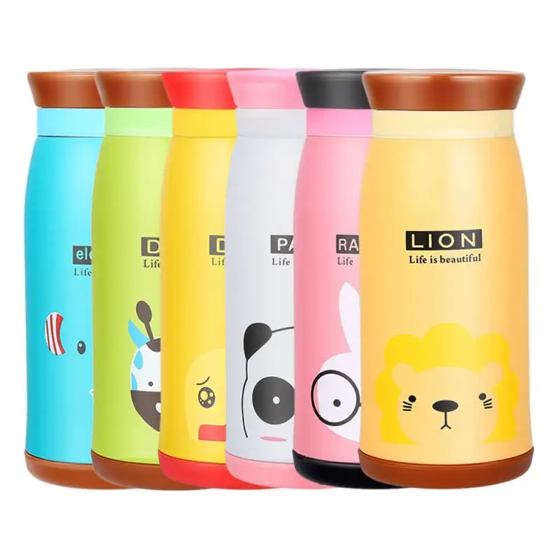 Термокружка Из Нержавеющей Стали чашка для живота модный термос с мультяшными