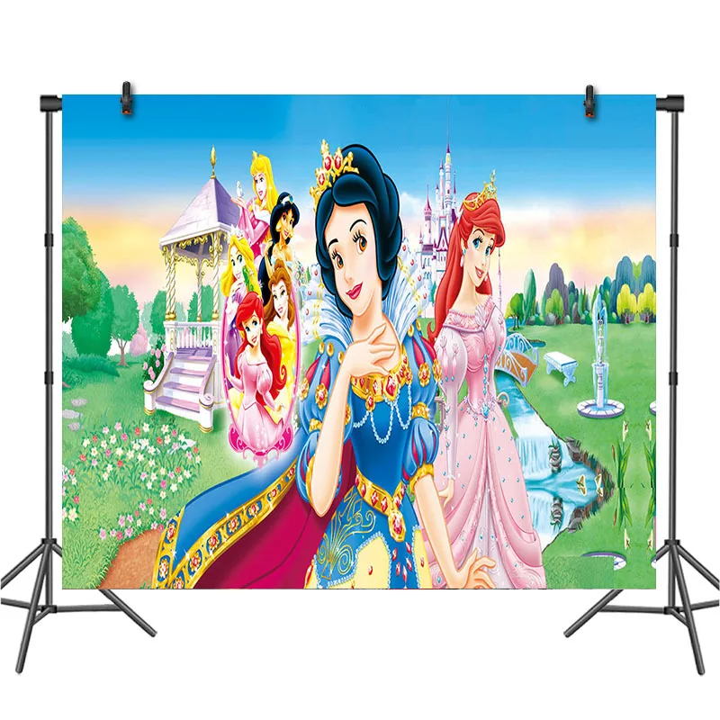 Мультяшная Принцесса София Белоснежка Ариэль тема детский день рождения