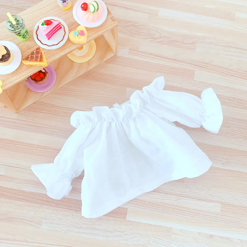 

[MYKPOP]KPOP Doll's Clothes & Accessoires - White Dress for 20cm Dolls(without doll) Fans Collection SA21051602