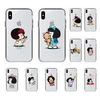 mafalda phone case for iphone 13 13 11 12 pro xs max 8 7 6 6s plus x 5s se 2020 xr case