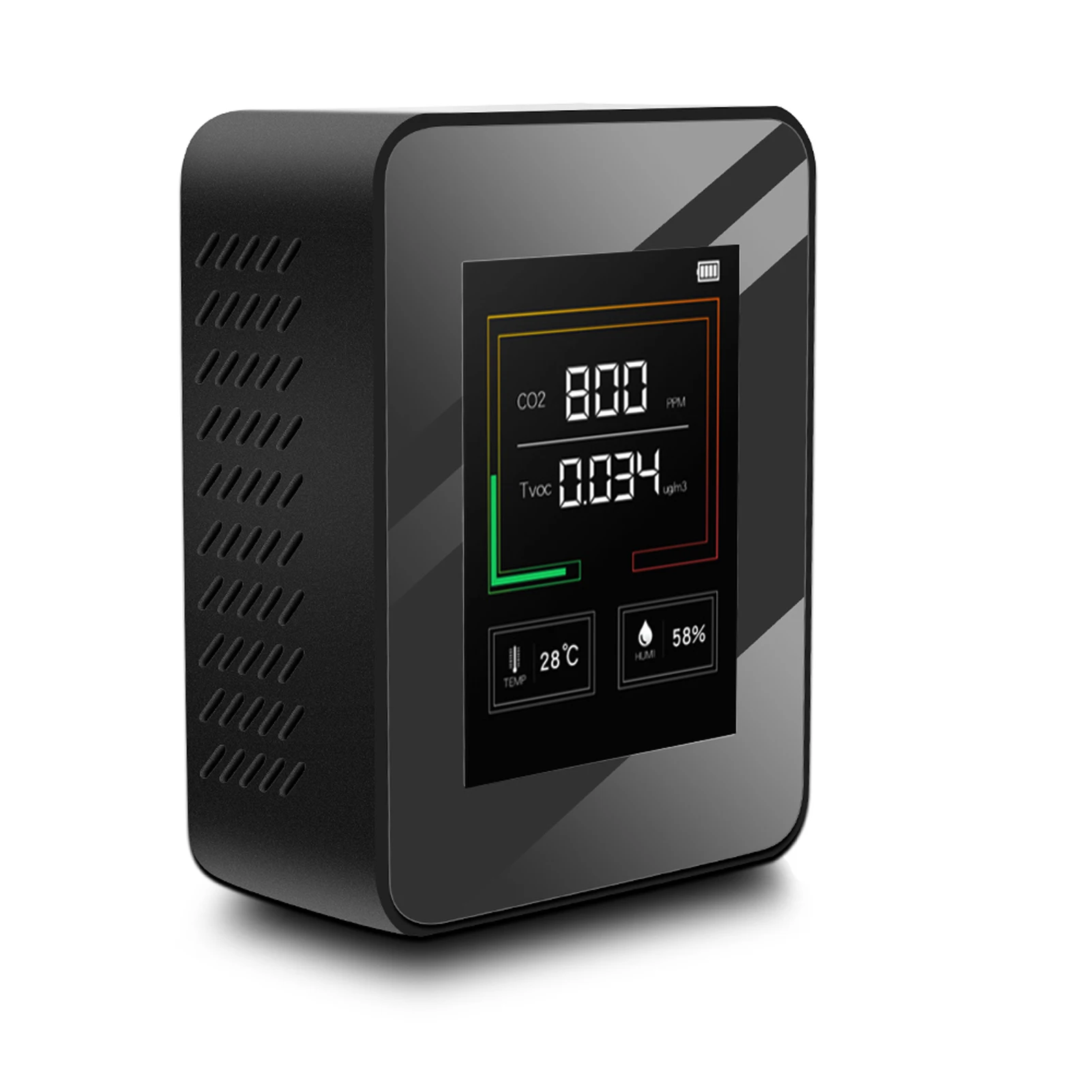 

Тестер качества воздуха CO2 TVOC метр Температура влажность измерительный прибор для углекислого газа монитор-детектор газа co2 сенсор