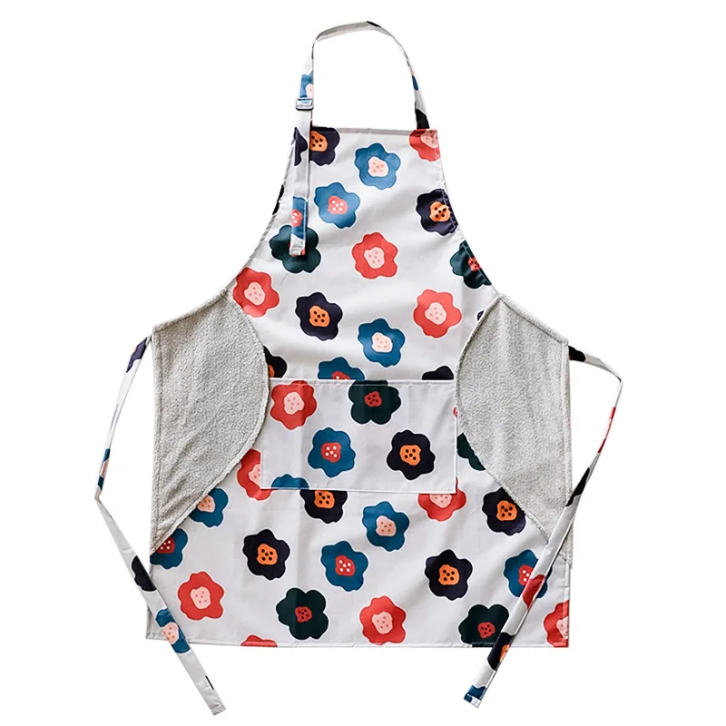 

2020 New Home Kitchen Apron Cute Fashion Print Waterproof