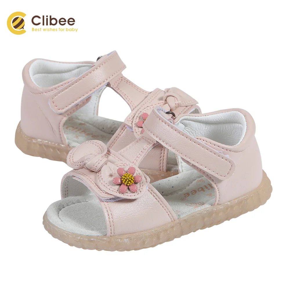 Сандалии для девочек кожаные со светодиодной подсветкой | Детская одежда и обувь