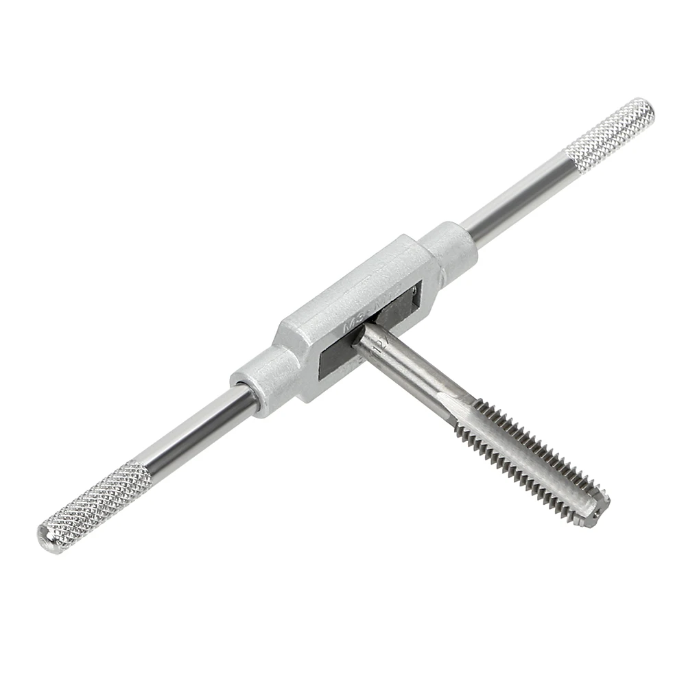 

High Speed Steel M3-M12 Tap Wrench DIY Hand Tool Kit 8 in 1 Tap Tool Set