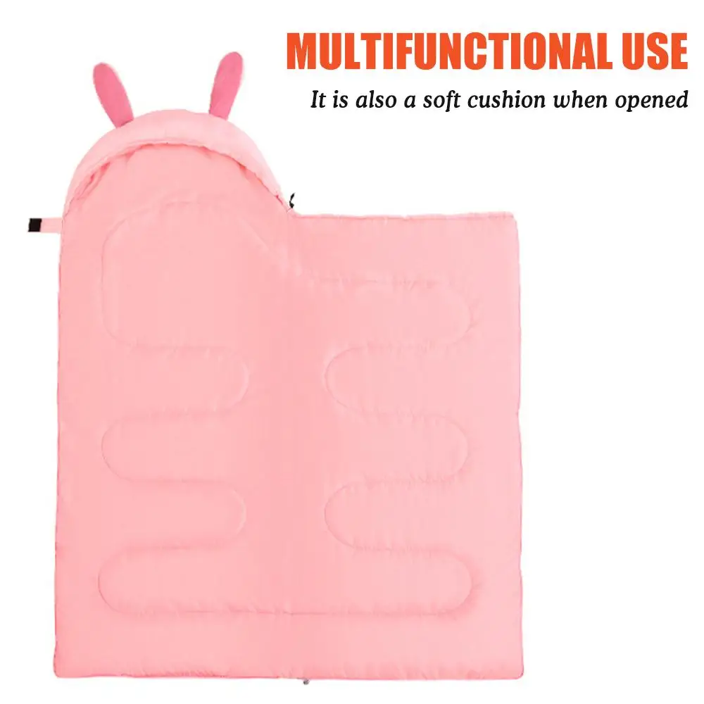 

Camping Sleeping Bag Winter Warm Lining Inflatable Hiking Camping Bags with Sack Equipment Outdoor Sleeping Bags for Kids