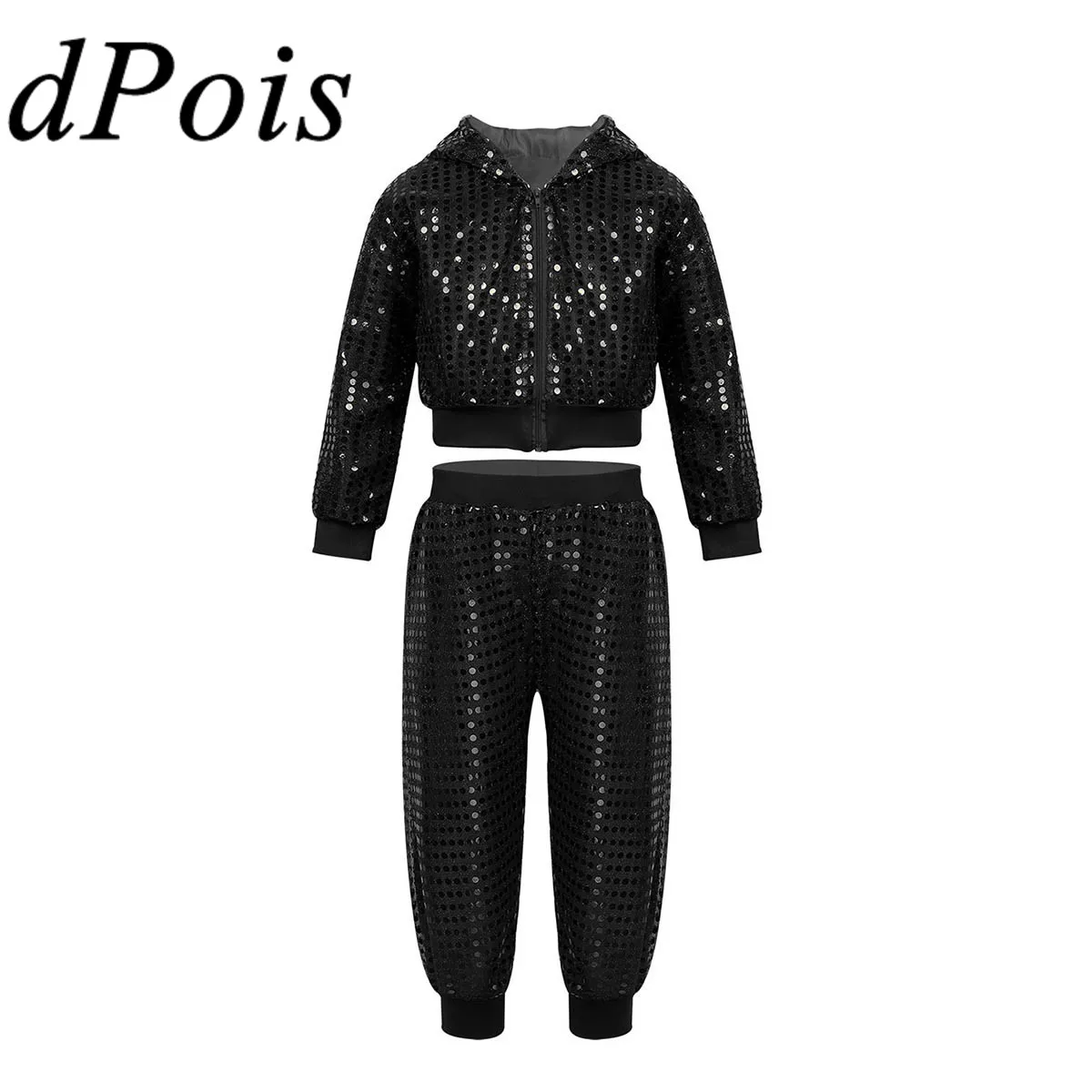 Детская одежда для мальчиков и девочек в стиле хип хоп джаз танец костюм