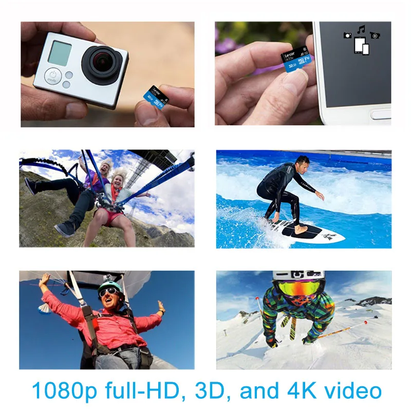 Флеш накопитель Lexar sd 95 МБ/с./с 512 ГБ micro карта 32 64 128 256 SDXC/SDHC флеш памяти для