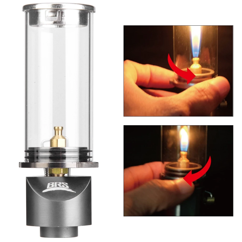 

BRS Dreamlike лампа для свечей, мини ветрозащитная лампа для свечей, газовая горелка, плита, уличные фонари для кемпинга, оборудование для освещен...