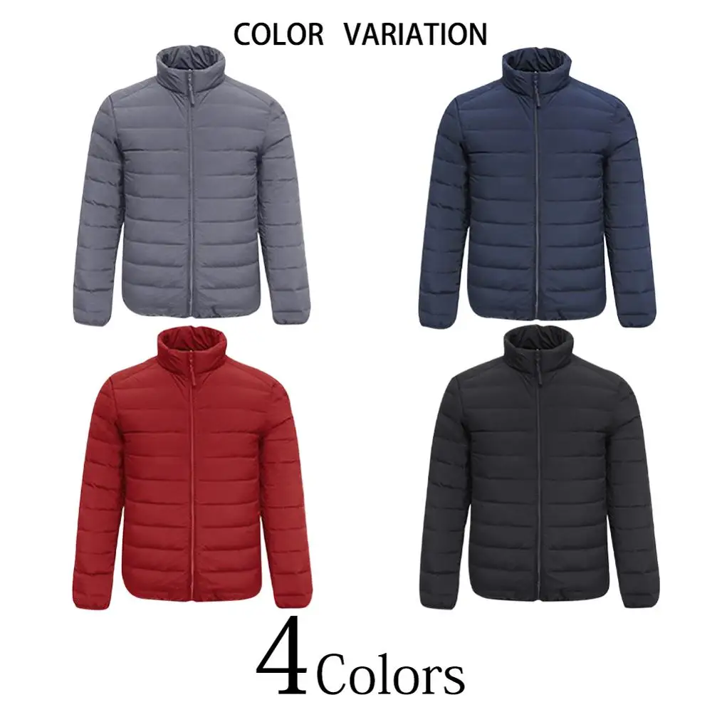 

YUNCLOS Men's Coats Men Jackets Winter Thick Warm Solid Coats Windproof Winter Jacket Men Hooded Parka Fashion Causal Clothing