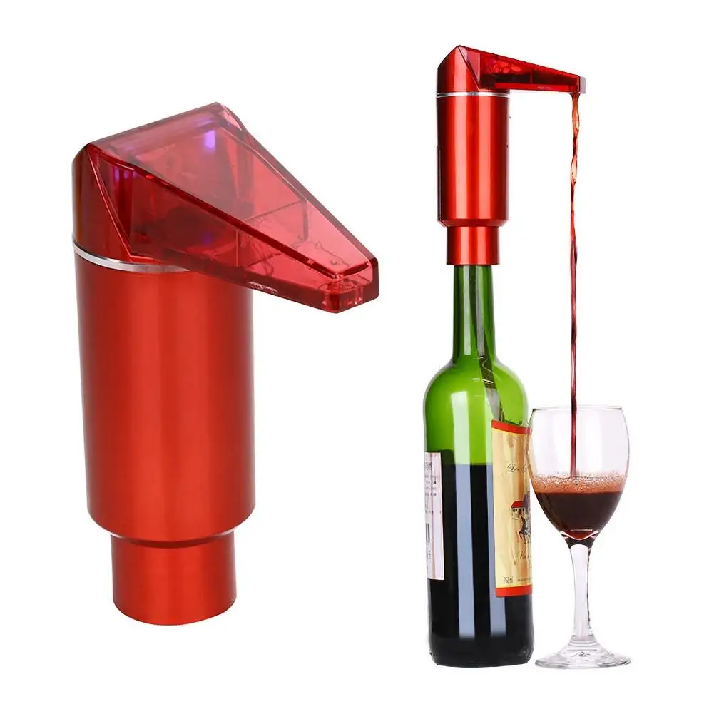 Portable Single Button Design Electric Red Wine Quick Decanter Aerator Pourer Automatic Dispenser Tools Accessory | Дом и сад