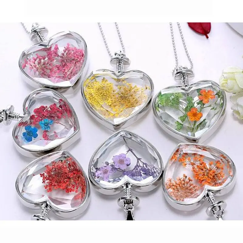 Подвеска из прессованных цветов металлическая рамка для самостоятельной сборки