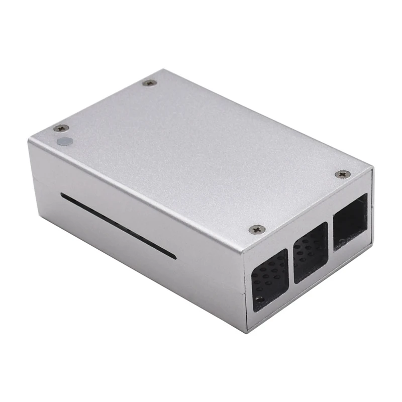 Для Raspberry Pi 4 модель металлический чехол корпус из алюминиевого сплава совместим с Raspberry Pi 4